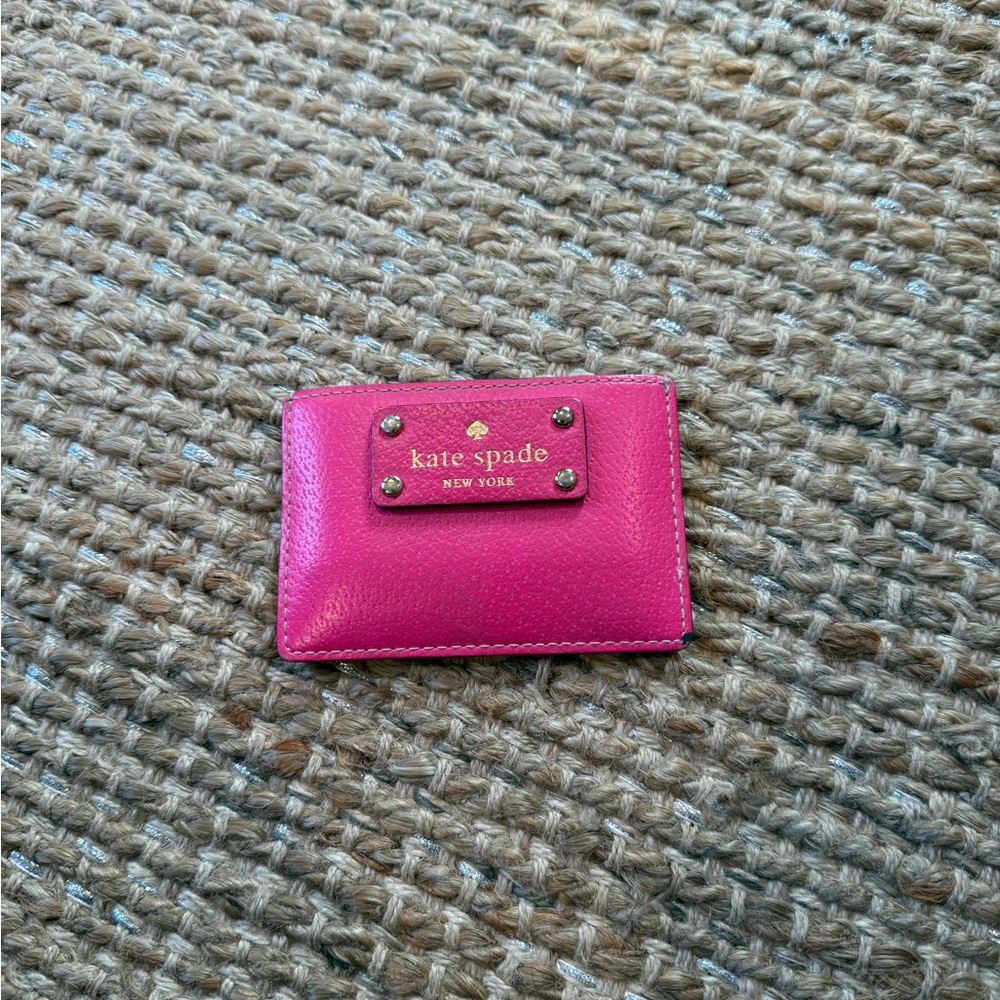 Kate Spade Vibrant Pink Card Holder